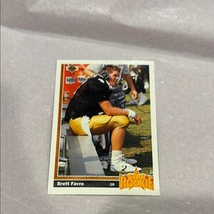 Brett Favre Rookie Card